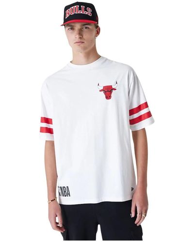 KTZ Chicago bulls nba arch grafik t-shirt - Weiß