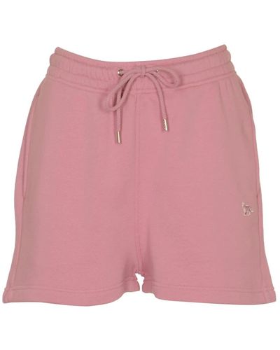 Maison Kitsuné Short Shorts - Pink