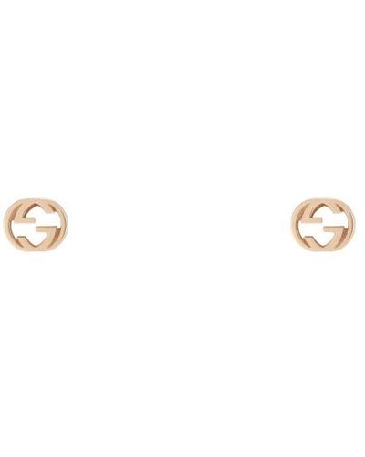 Gucci Ybd748543001 - oro rosa 18kt - earrings in 18kt pink gold - Metallizzato