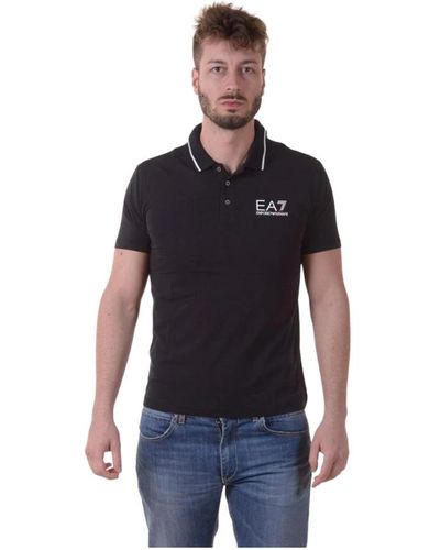 EA7 Polo shirts - Schwarz