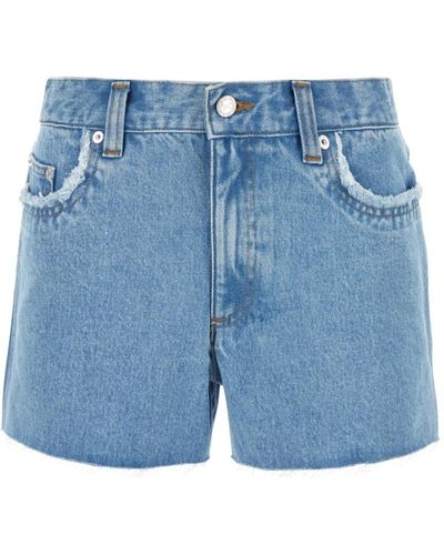 A.P.C. Denim shorts - Blau