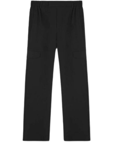 Represent Trousers > straight trousers - Noir