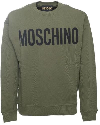 Moschino Round-Neck Knitwear - Green