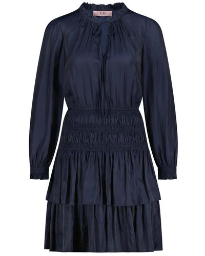 Vera Mont Short Dresses - Blue