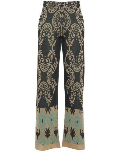 Akep Trousers > wide trousers - Vert