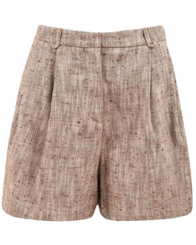 Drumohr Short Shorts - Natural