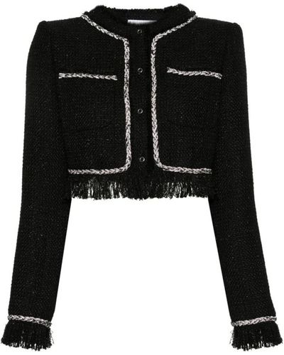 GIUSEPPE DI MORABITO Tweed Jackets - Black