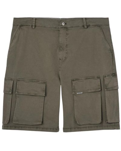 Represent Cargo bermuda shorts - Verde