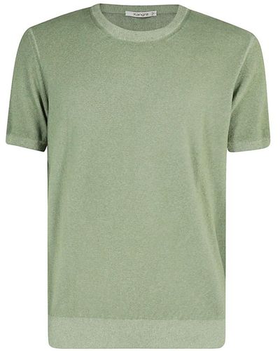 Kangra Lässiges baumwoll t-shirt - Grün