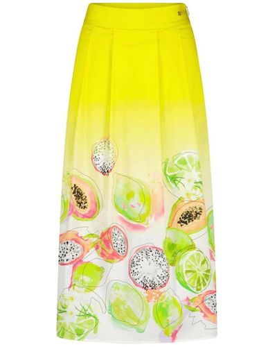 Marc Cain Midi skirts - Amarillo