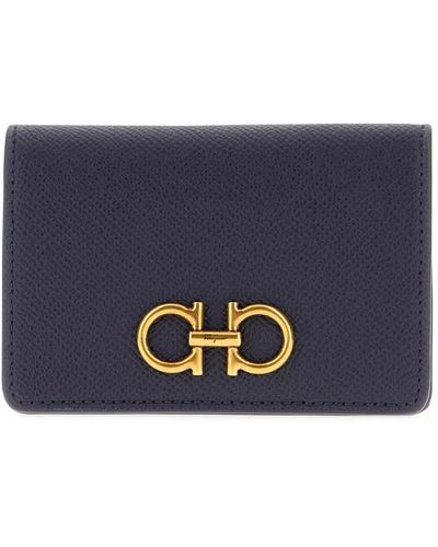 Ferragamo Stylish wallet for men and women - Blu