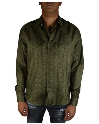 Roberto Cavalli Shirts - Grün