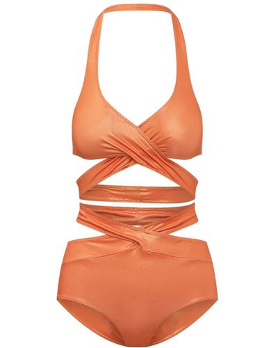 ALESSANDRO VIGILANTE Swimwear > bikinis - Orange