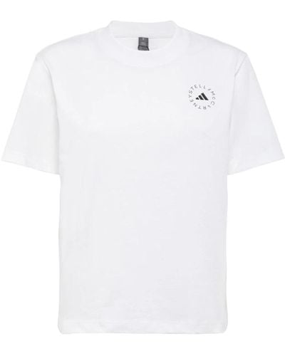 adidas By Stella McCartney Kurzarm t-shirt - Weiß