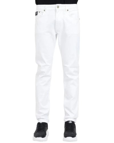 Versace Jeans Couture Slim-fit jeans - Weiß