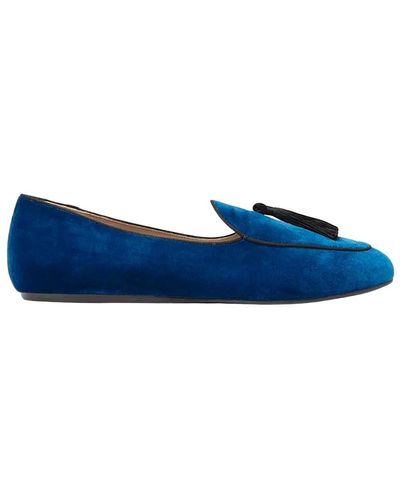Charles Philip Shoes > flats > loafers - Bleu