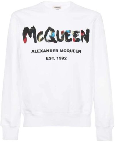 Alexander McQueen Stylisches T-Shirt für Männer - Weiß