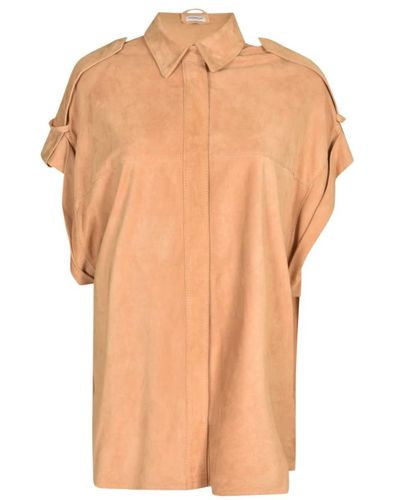 Dondup Elegantes camisas de mujer - Naranja