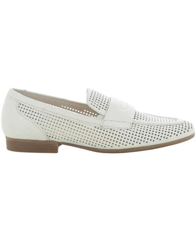 Gabor Shoes > flats > loafers - Blanc