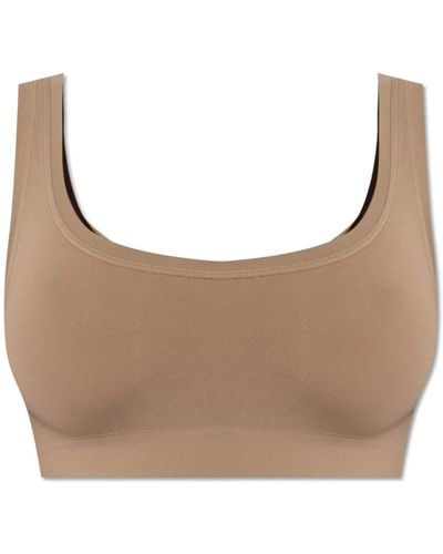 Hanro Tops > sleeveless tops - Marron