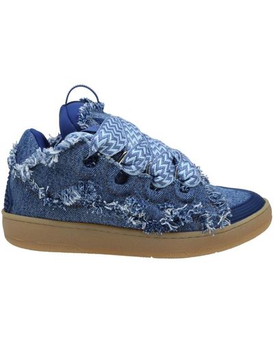 Lanvin Shoes > sneakers - Bleu