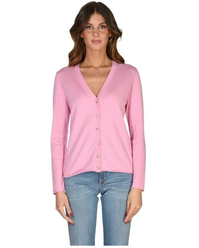 Allude Knitting cardigan - Pink