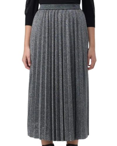 Twin Set Midi Skirts - Grey
