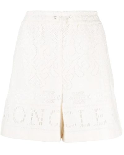 Moncler Short Shorts - White