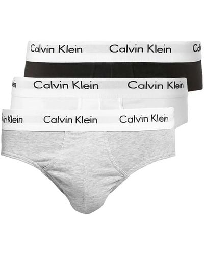 Calvin Klein 3p hip brief brief - Weiß