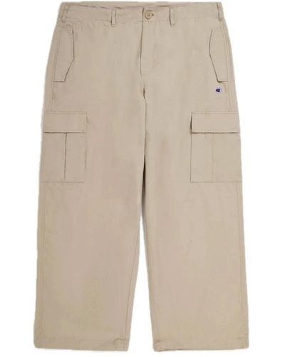 Champion Wide Trousers - Natural