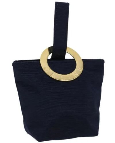 Céline Vintage Pre-owned > pre-owned bags > pre-owned shoulder bags - Bleu