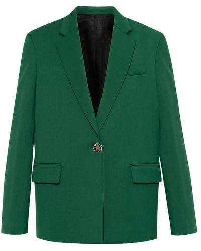 The Attico Bianca blazer monopetto - Verde