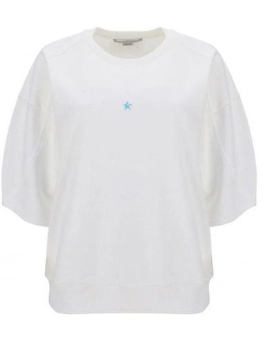 Stella McCartney Stern sweatshirt für frauen - Weiß