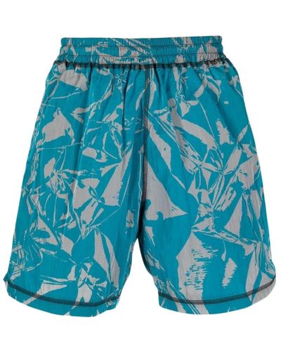 Aries Shorts > casual shorts - Bleu