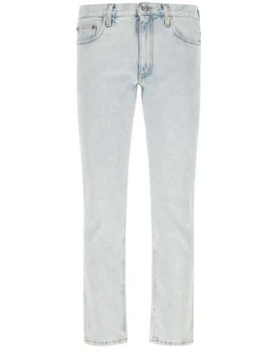 Off-White c/o Virgil Abloh Slim-Fit Jeans - Grey