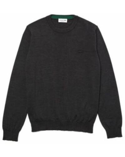 Lacoste Knitwear > round-neck knitwear - Noir