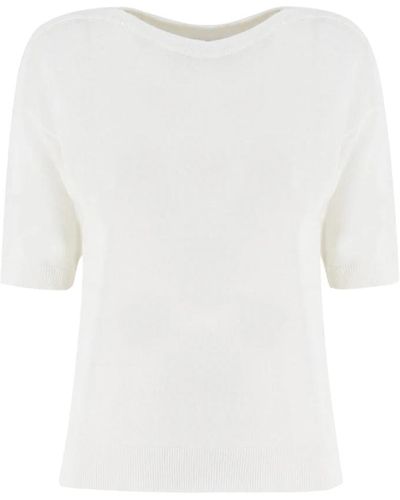 Le Tricot Perugia Tops > t-shirts - Blanc