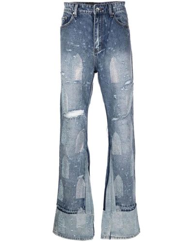Who Decides War Jeans > flared jeans - Bleu