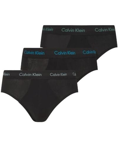 Calvin Klein Klassische und alltägliche cotton stretch linie - Schwarz