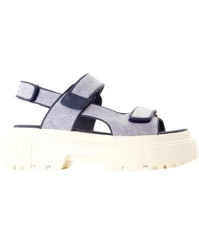 Hogan Flat sandals - Azul