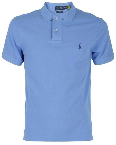 Ralph Lauren Klassische polo shirts kollektion - Blau