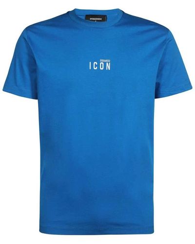 DSquared² T-shirt di mini icona - Blu