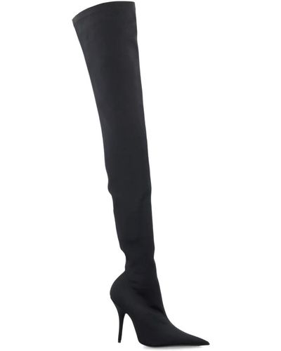 Balenciaga Schwarze overknee-stiefel