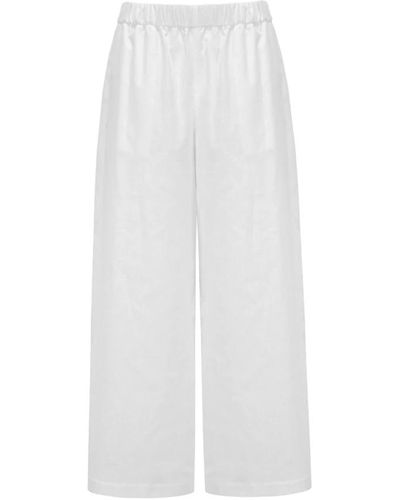 Jijil Wide Trousers - Weiß