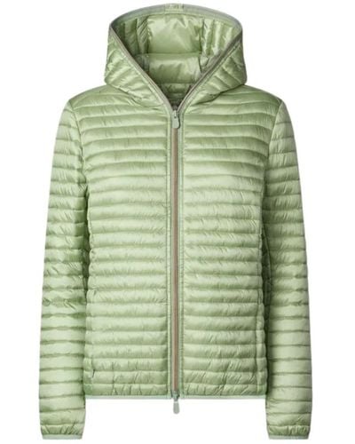 Save The Duck Down Jackets - Green