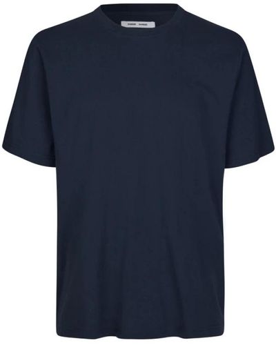 Samsøe & Samsøe Tops > t-shirts - Bleu
