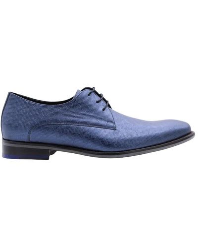 Floris Van Bommel Spitzenschuh - Blau