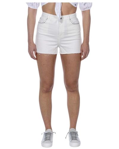 Guess Shorts > denim shorts - Blanc