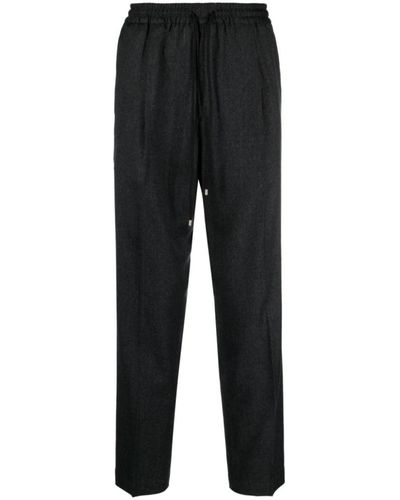 BRIGLIA Trousers > straight trousers - Noir