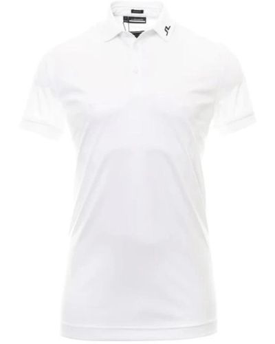 J.Lindeberg Polo Shirts - White